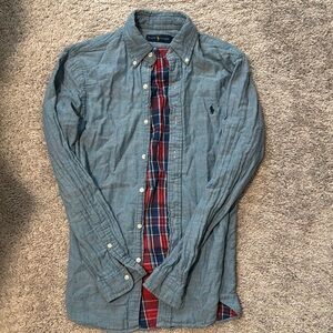 Polo by Ralph Lauren Blue Men's Shirt